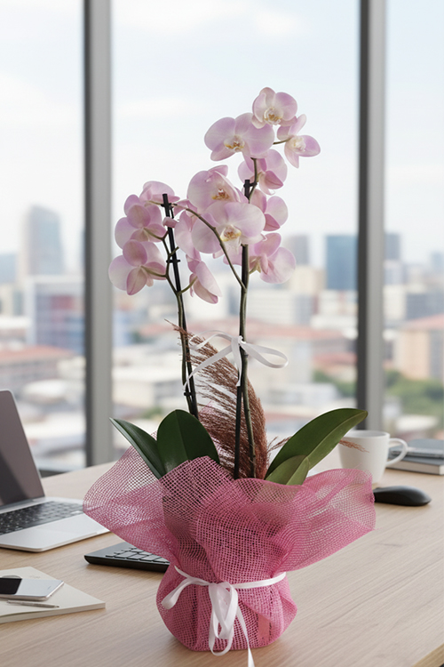Orkide Koleksiyonu 12 Pembe Orkide