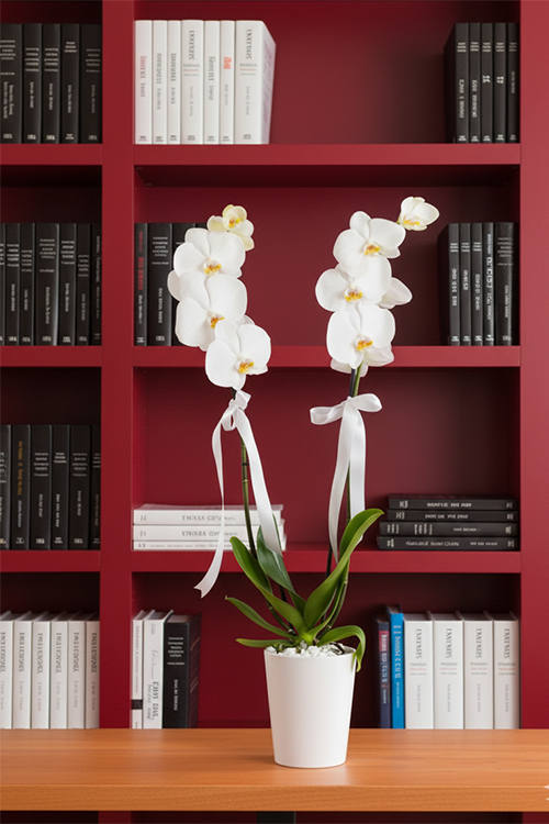 Orkide Koleksiyonu 9 Beyaz Orkide