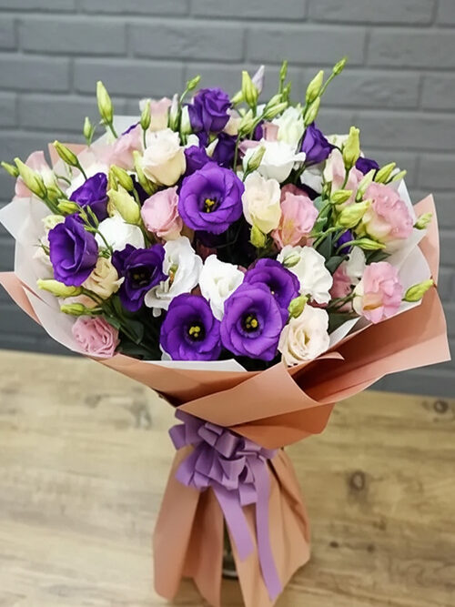 Lisianthus Serisi 1 Mor Zerafet