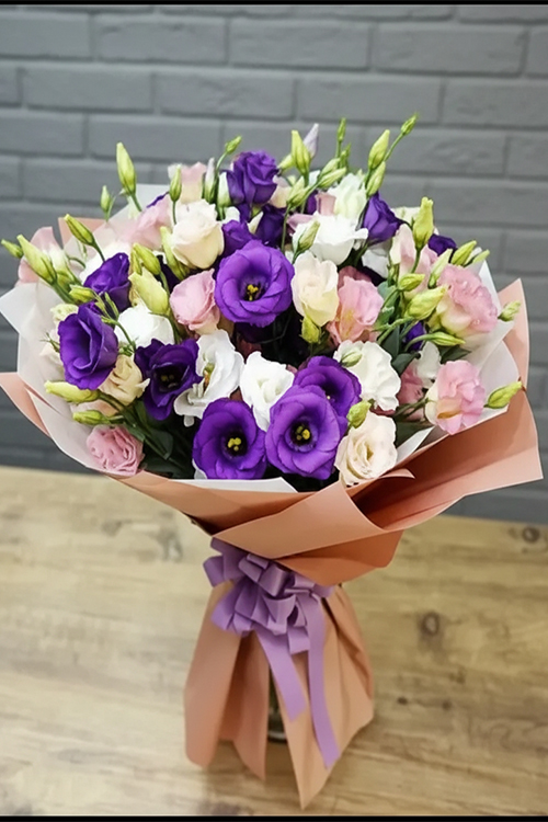 Lisianthus Serisi 1 Mor Zerafet